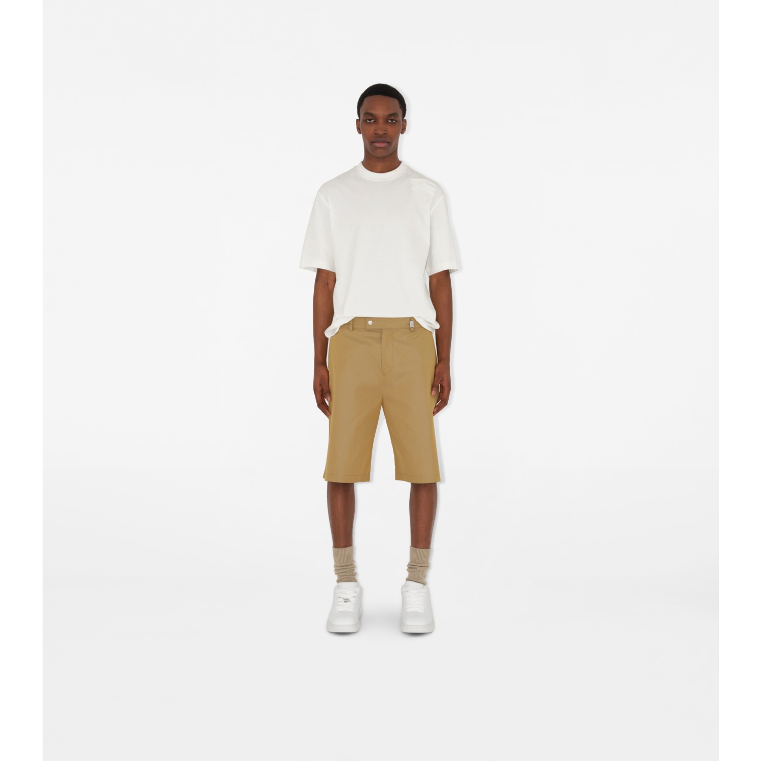 Cotton store chino shorts