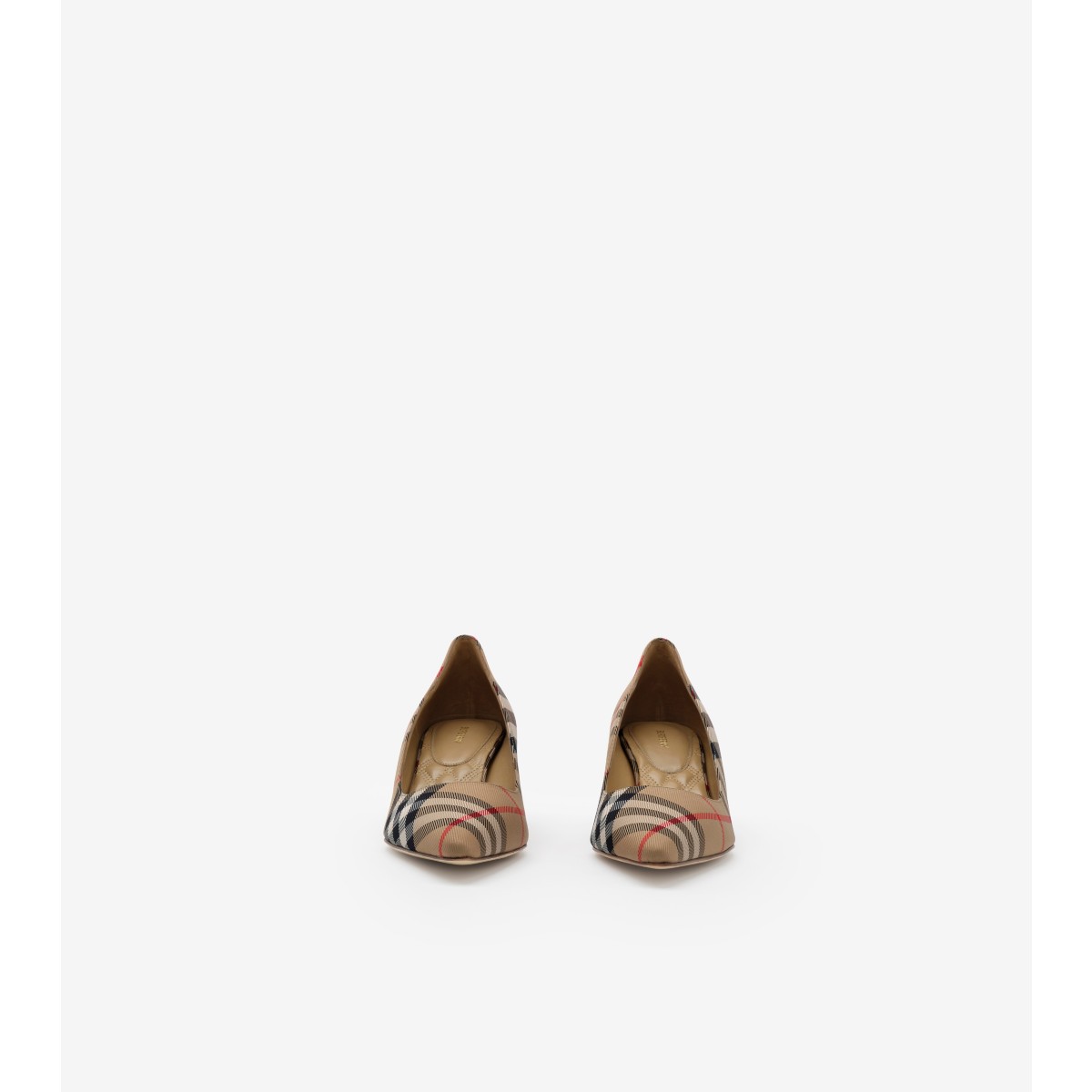  Check Dame Low Pumps​