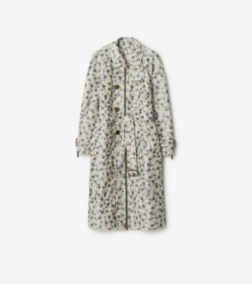 Long Daisy Lightweight Zip Car Coat in Eccles - Women | Burberry® Official