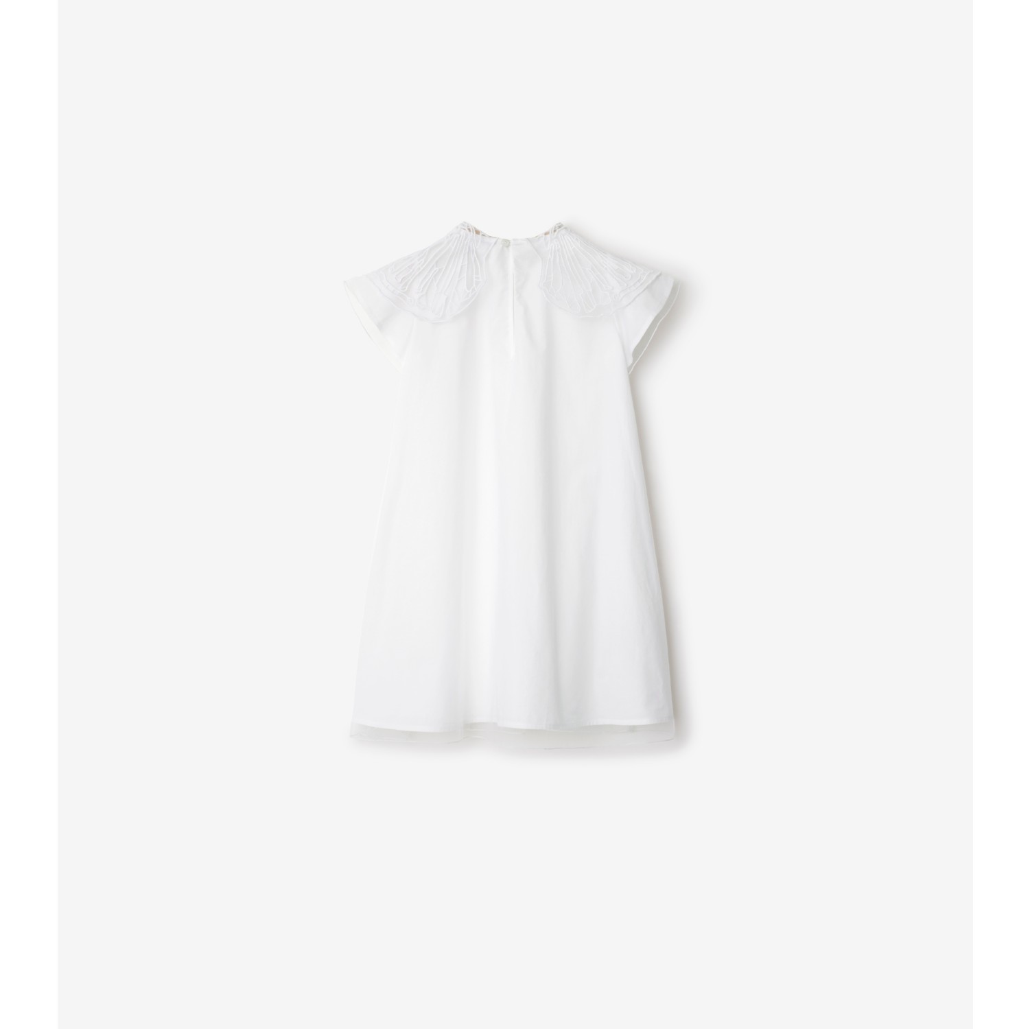 Tulle Collar Cotton Dress