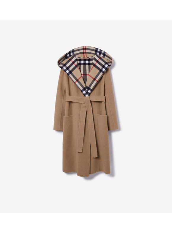 Manteau sable long ceinturé femme drap de laine hiver - Trench & Coat –  Trench & Coat France