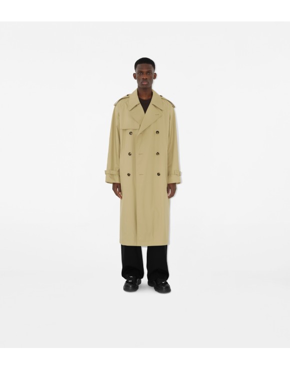 Abrigo trench hombre best sale