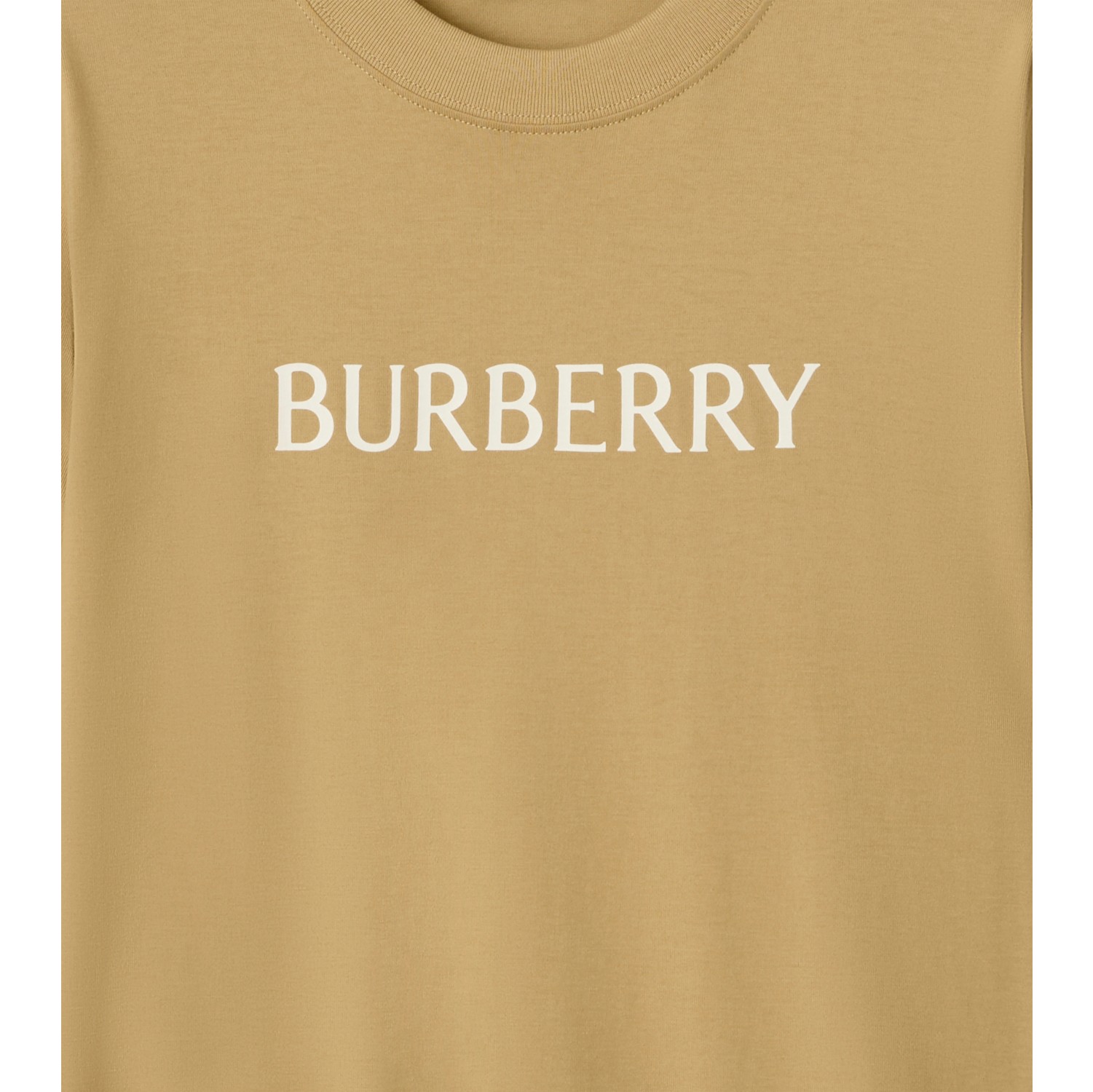 로고 코튼 티셔츠