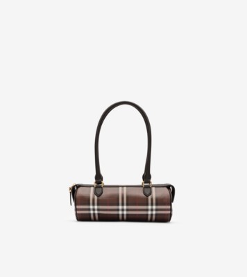 Mini Check Barrel Bag ®