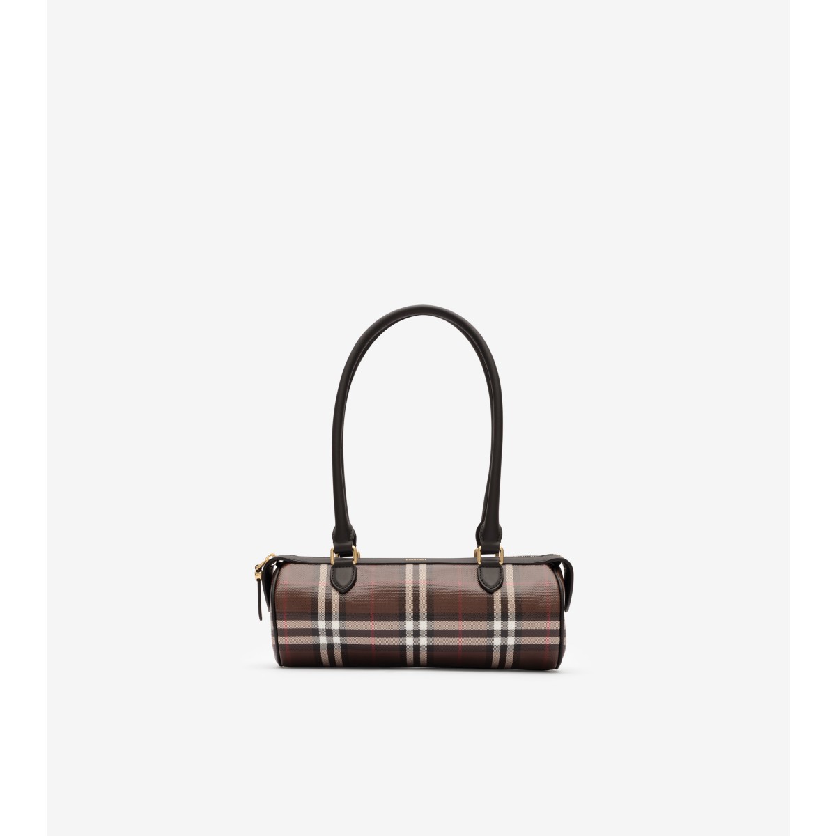  Check Mini Barrel Bag
