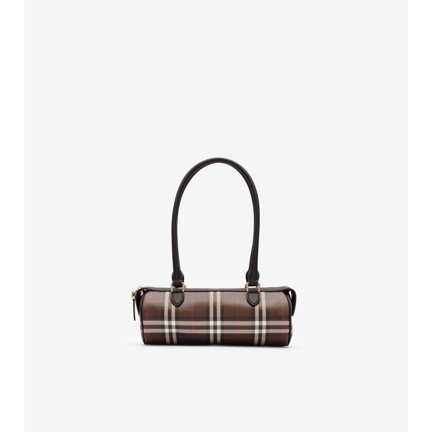 Barrel Bag im Kleinformat in Check