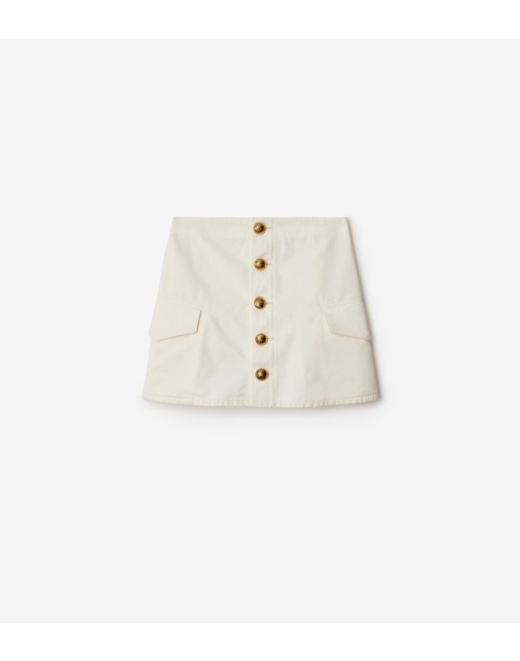 Cotton Mini Skirt