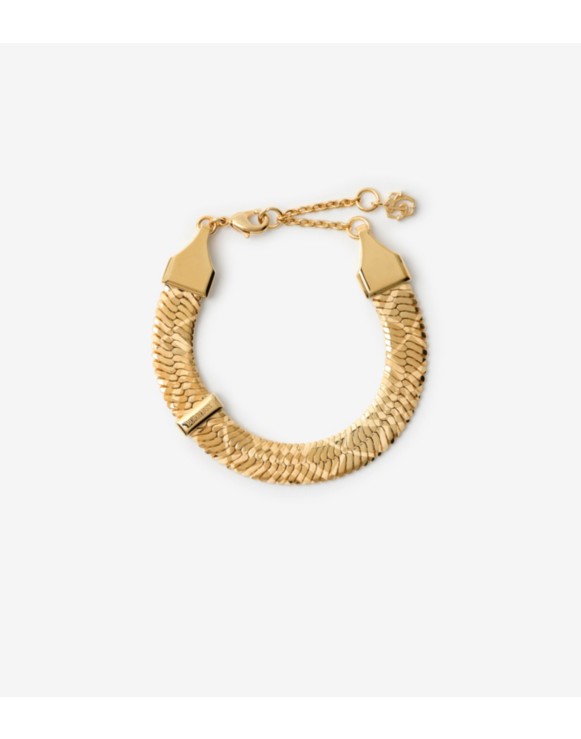 Engraved Check Bracelet