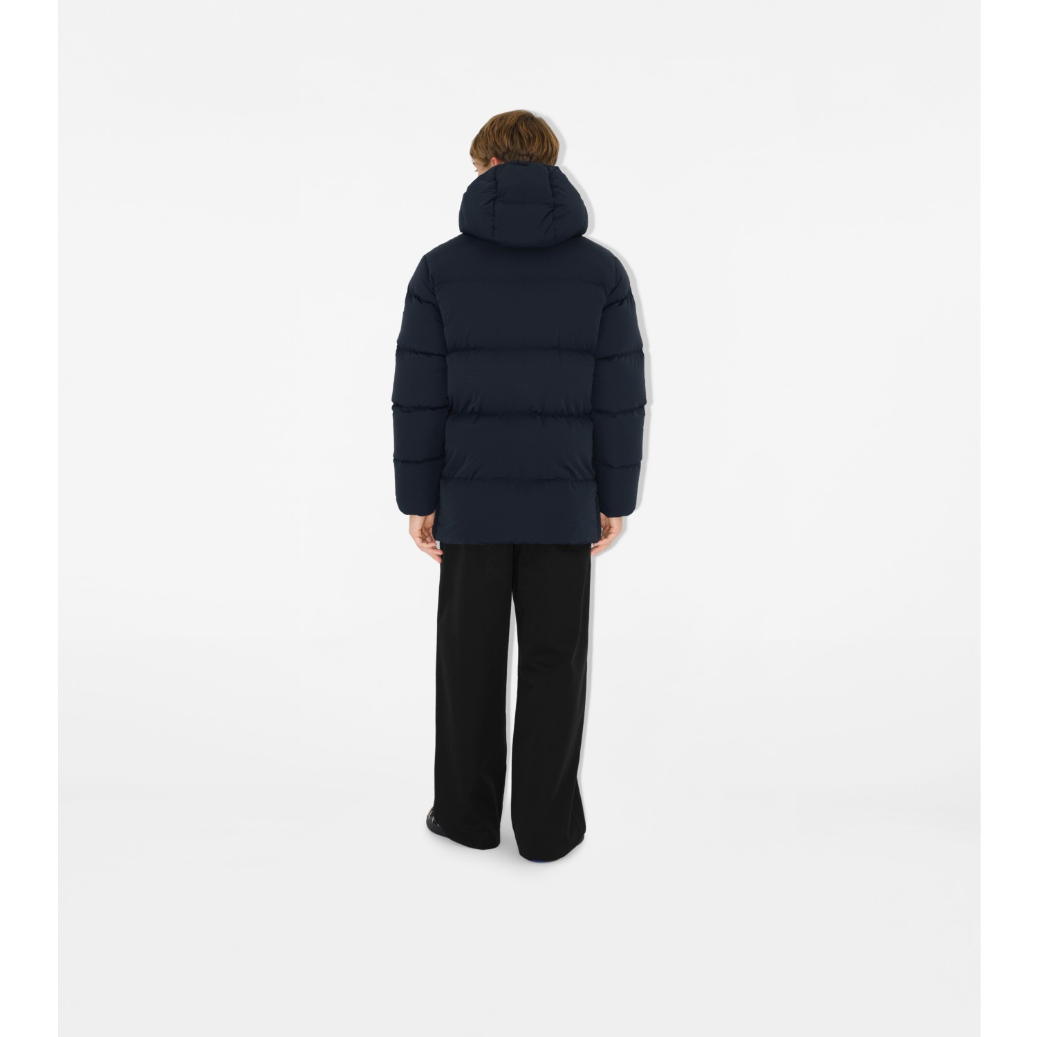 Nylon Puffer Coat