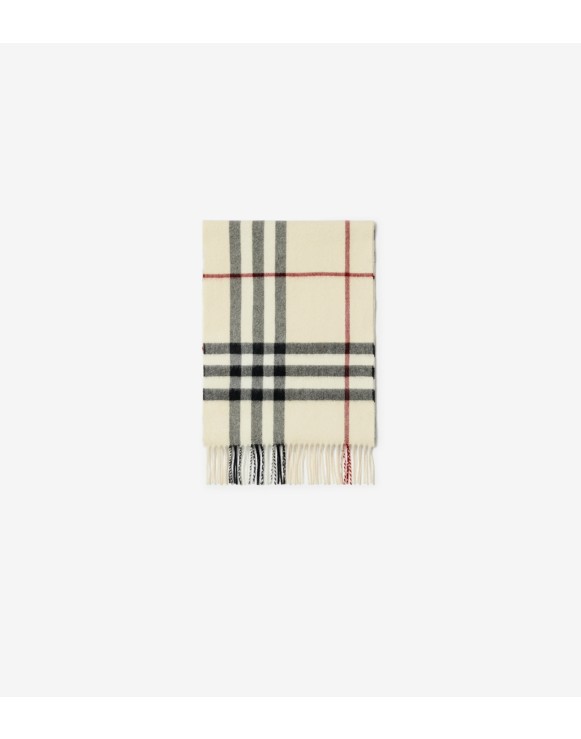 Check Cashmere Scarf