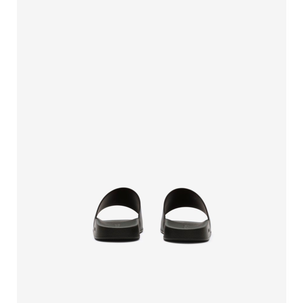 버버리 슬라이드 체크 (브라운 다크) 81312281001