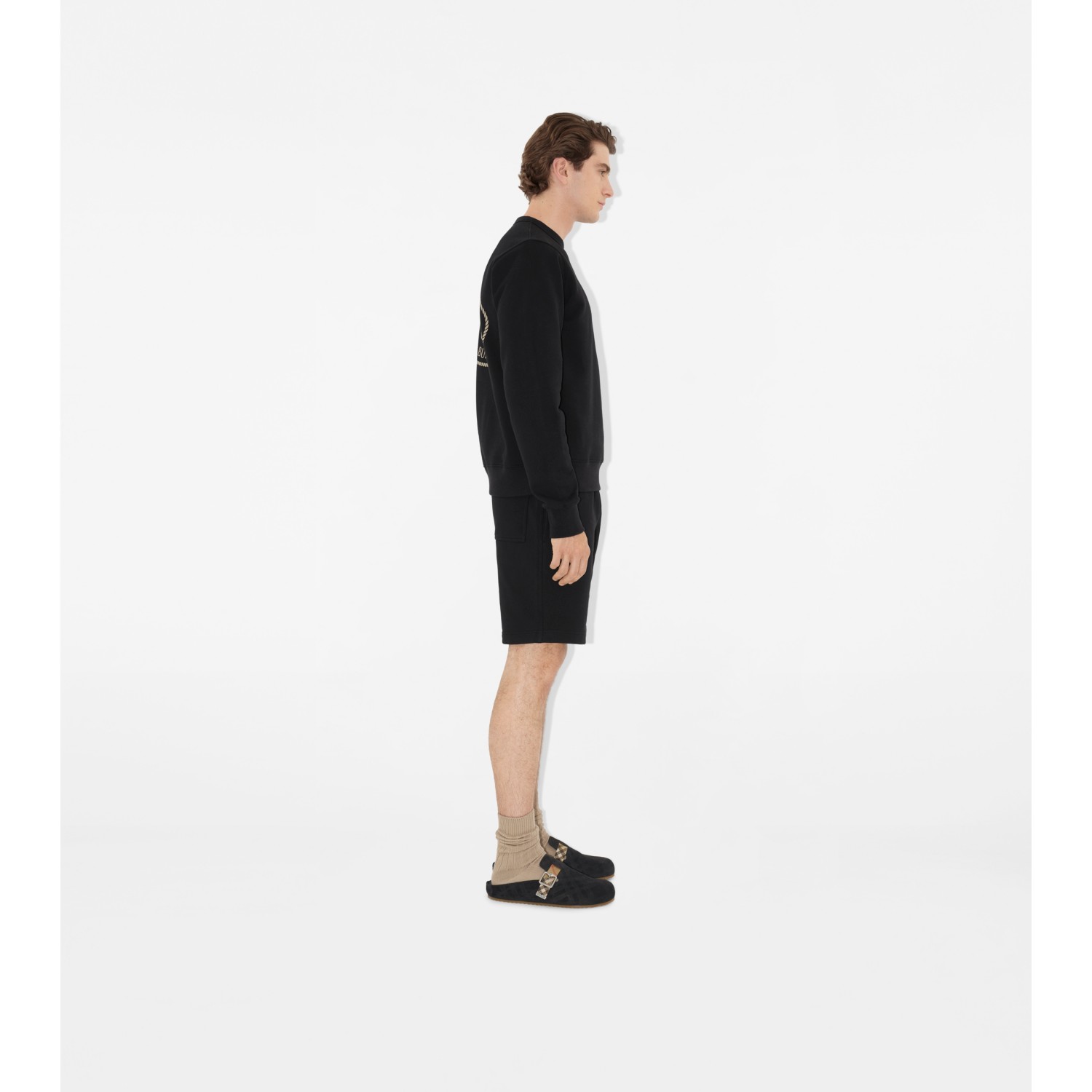 Knight Stamp Cotton Sweatshirt - thumbnail 4
