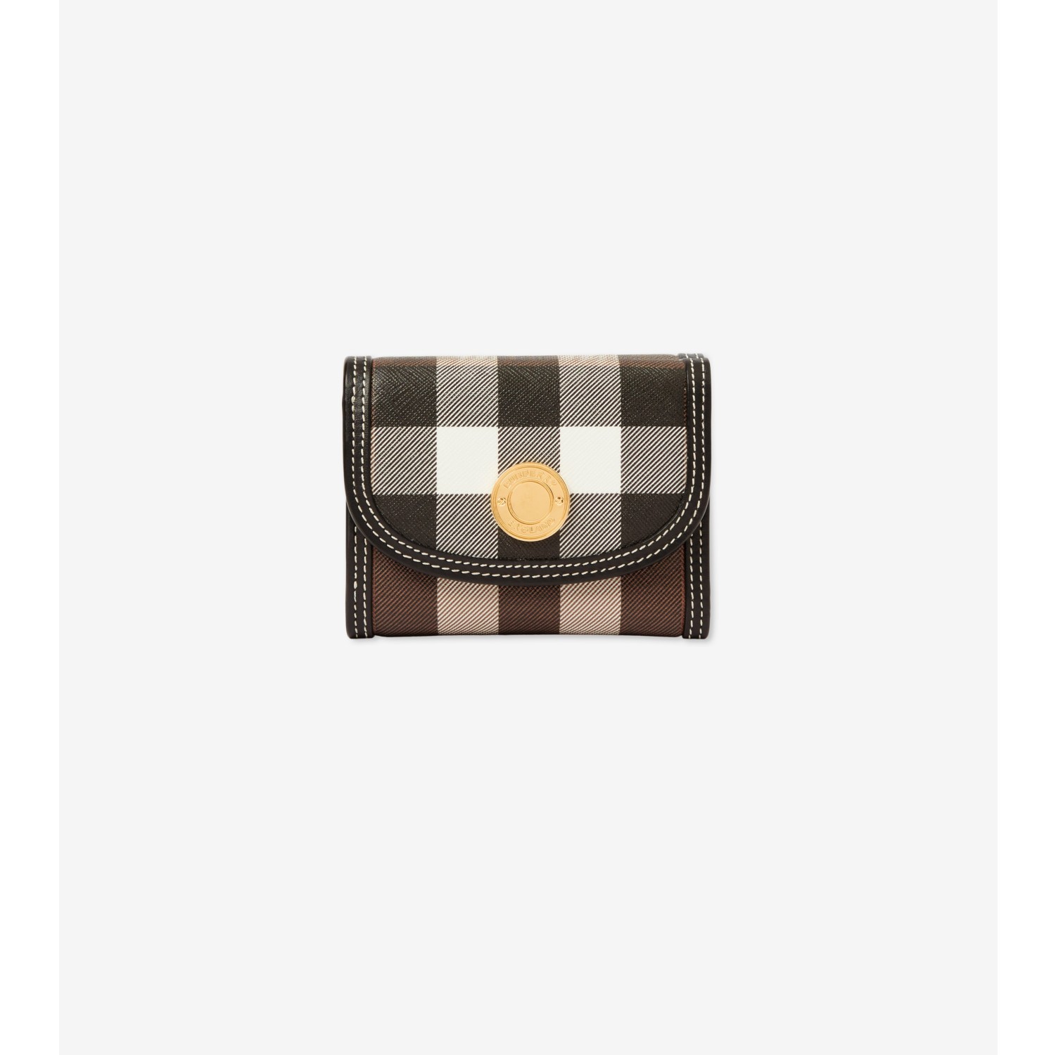 Cartera plegable Check pequeña