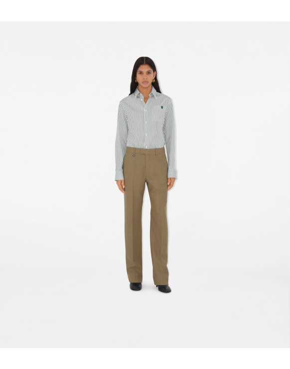Wool Tailored Trousers