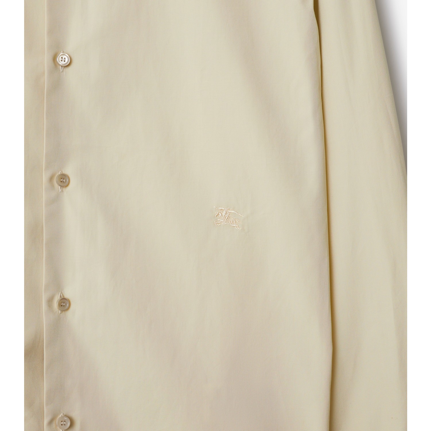 Cotton Formal Shirt in Plaster - Men | Burberry® Official