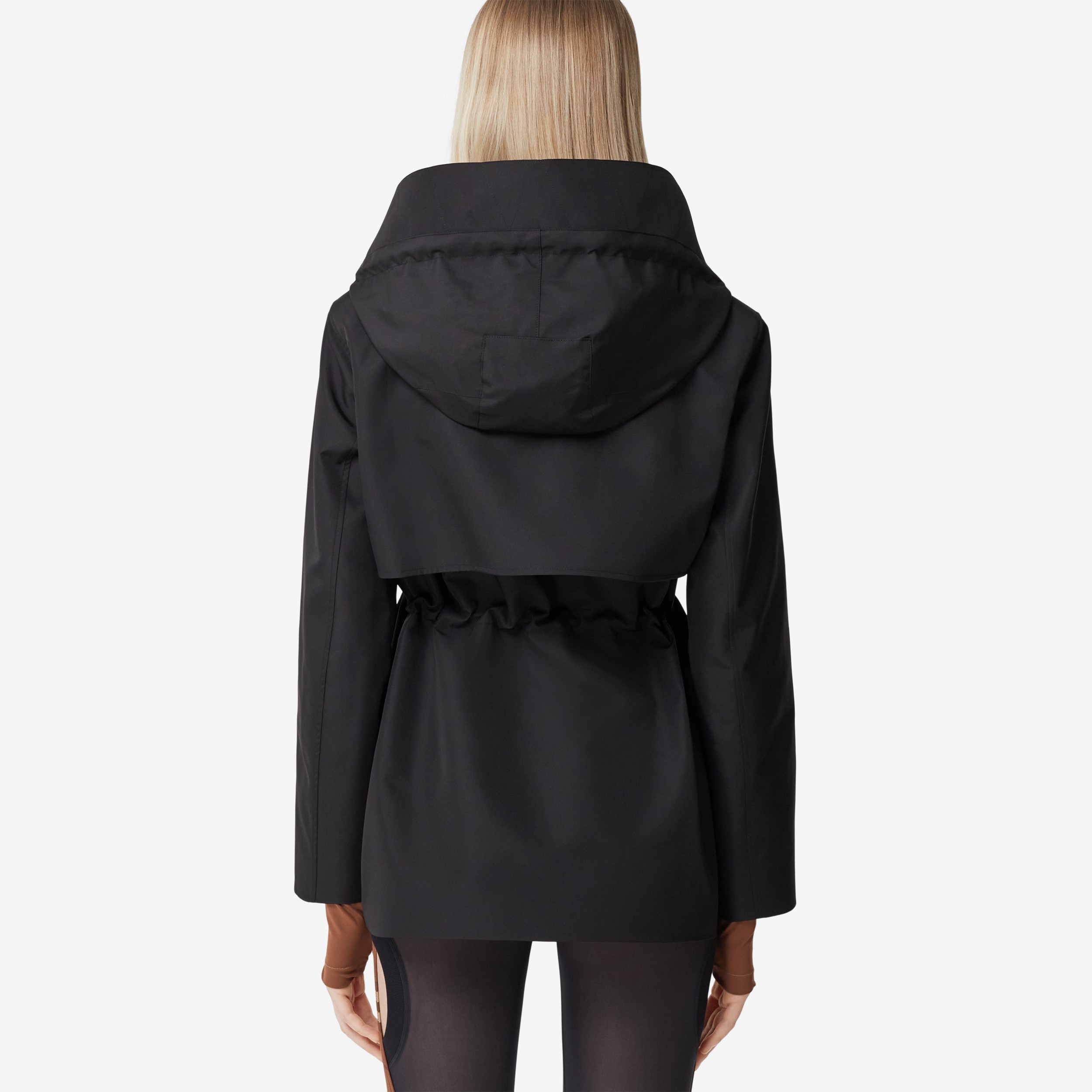 Oneerlijkheid Omhoog Snooze Lightweight Hooded Jacket in Black - Women | Burberry® Official