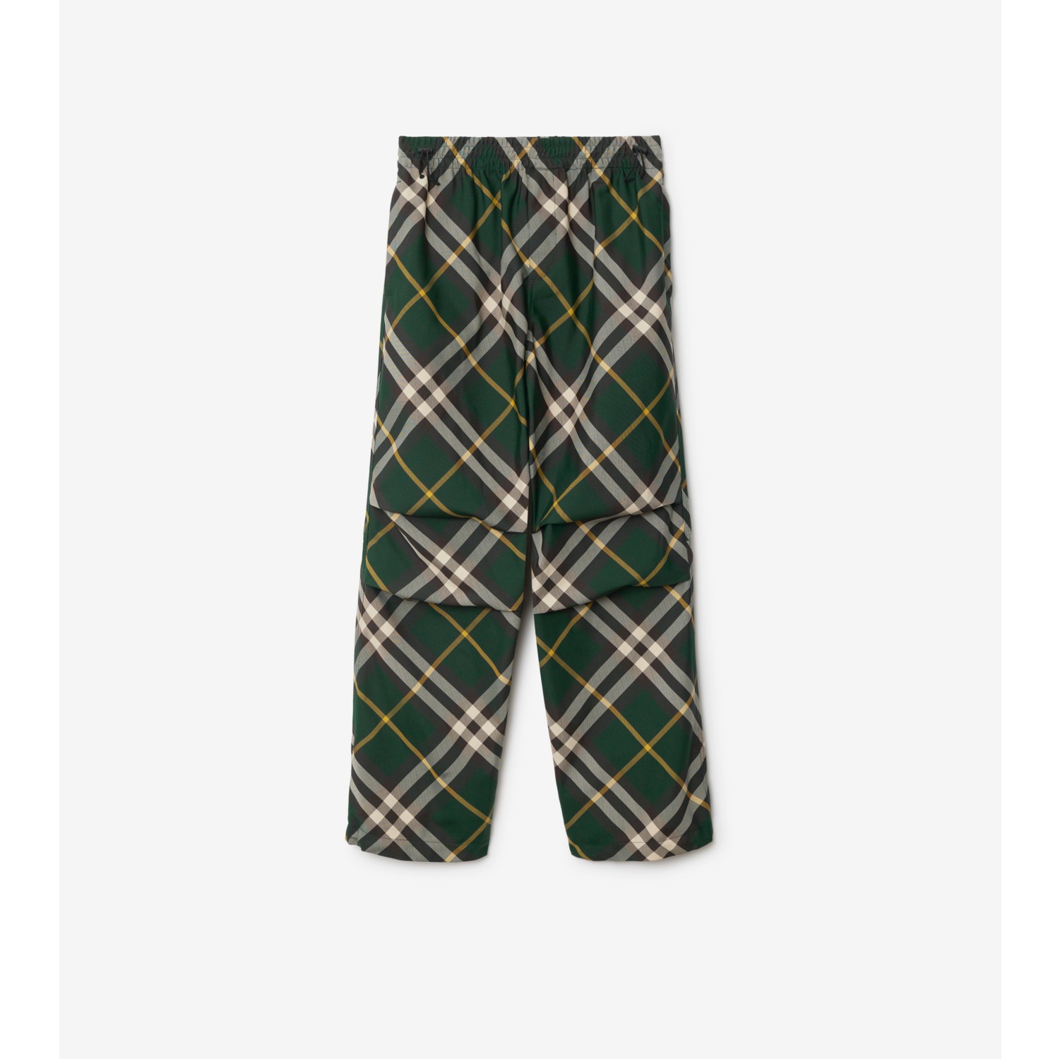 Burberry check store trousers mens