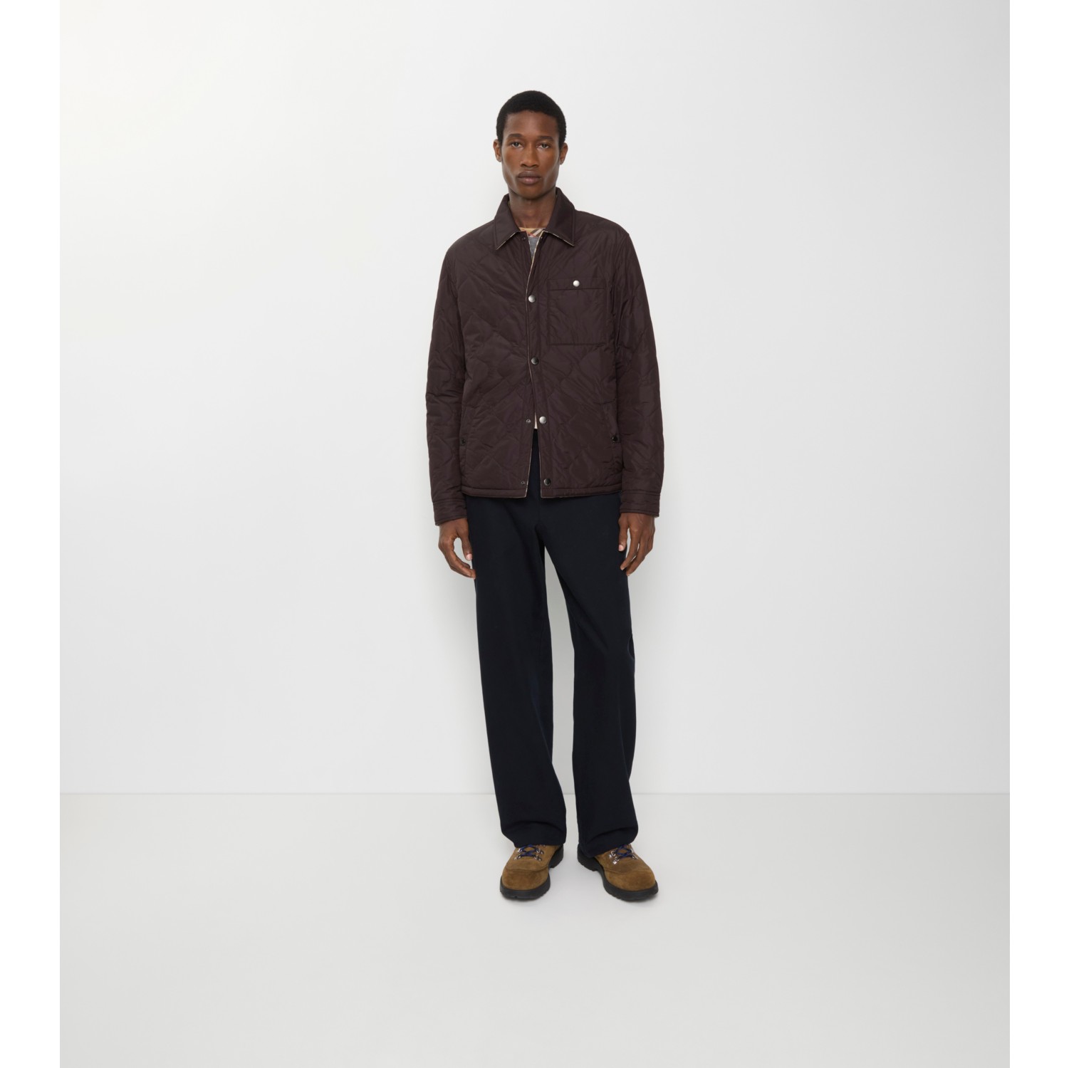 Reversible Quilted Nylon Overshirt