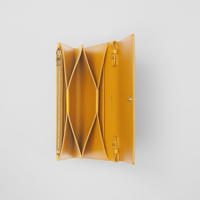 burberry orange wallet