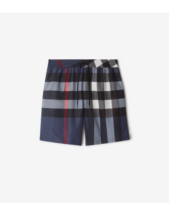 Schwimmshorts in Check