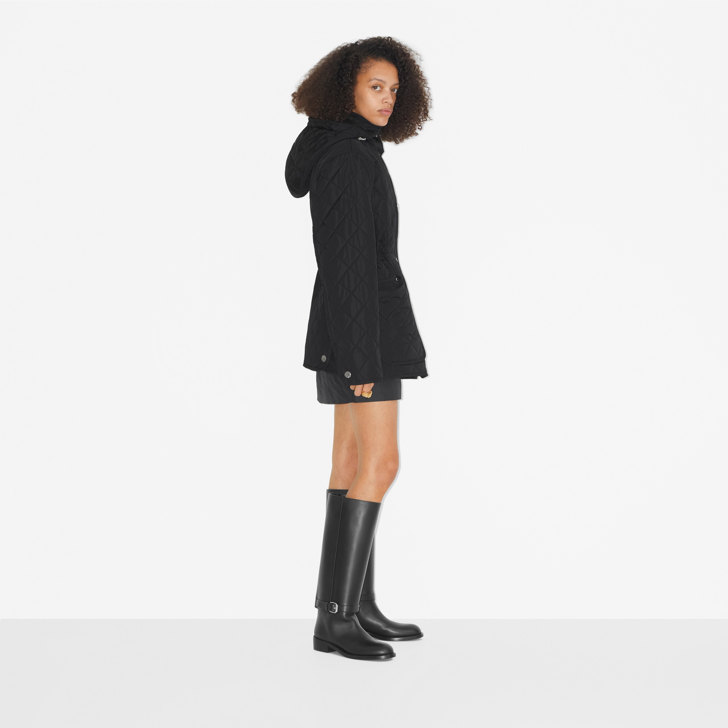 Veste matelassée en nylon (Noir) - Femme | Site officiel Burberry® - 3