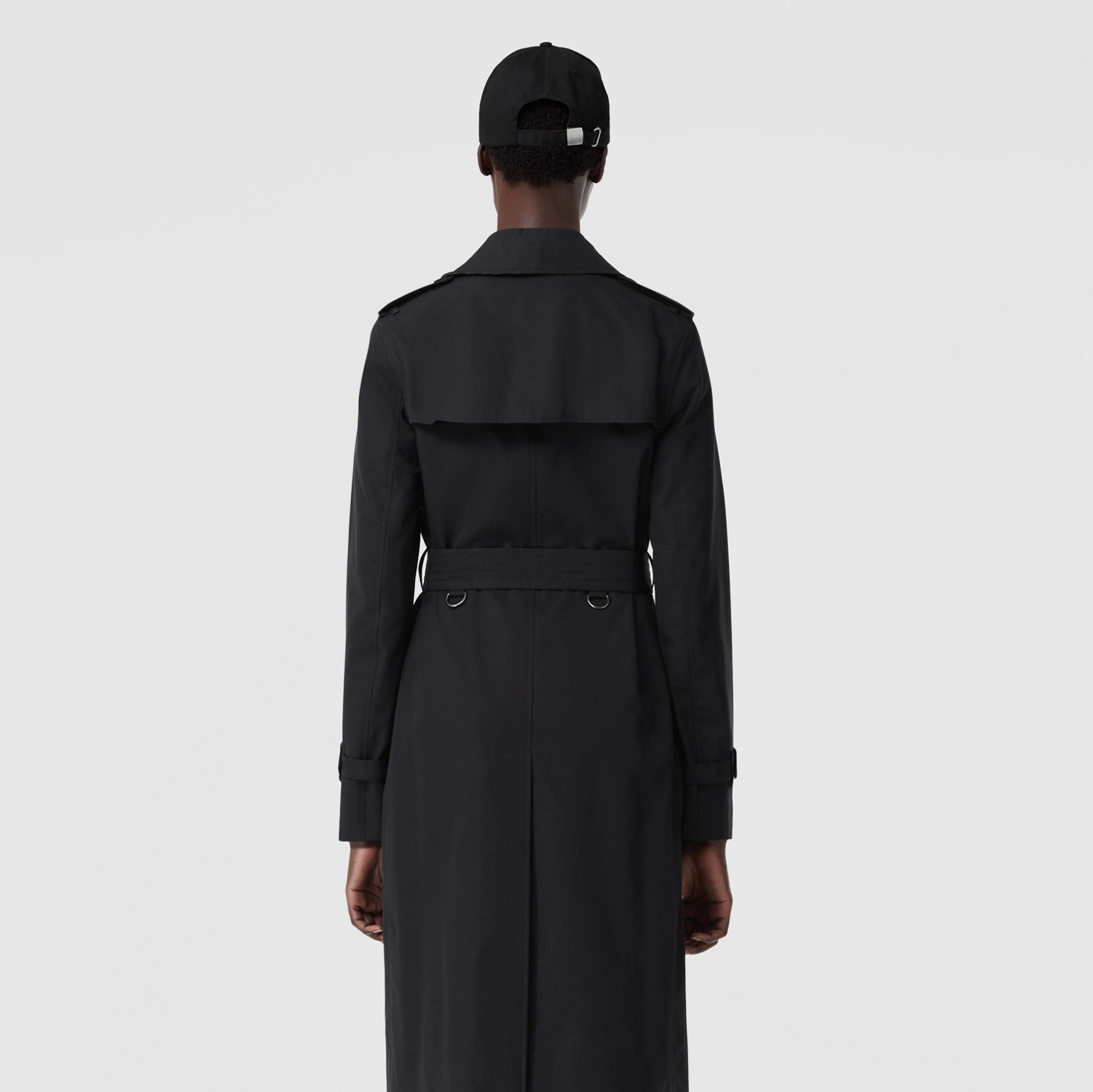 The Kensington - Trench coat Heritage longo (Meia-noite) - Mulheres | Burberry® oficial
