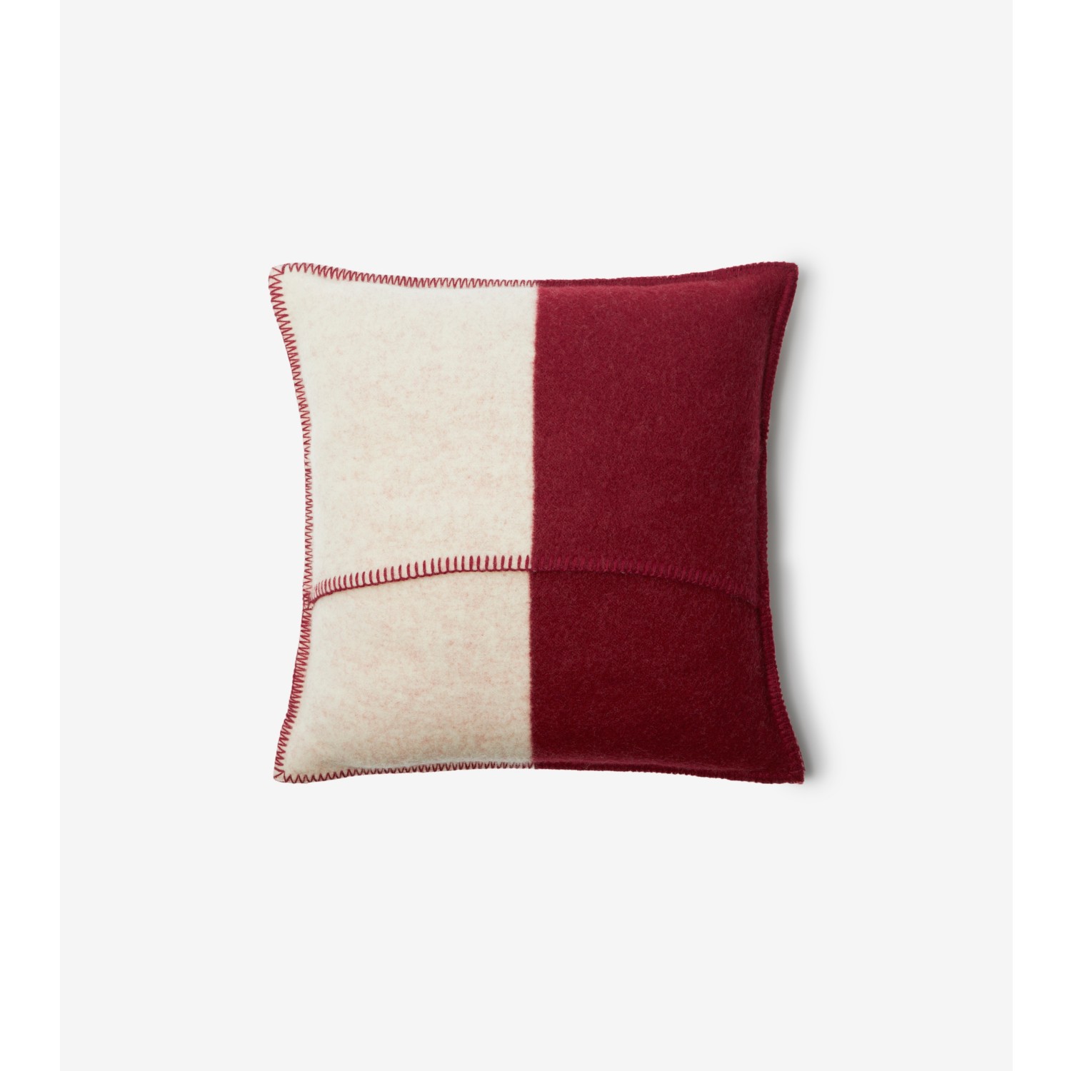 EKD Wool Cushion in Ripple | Burberry® Official