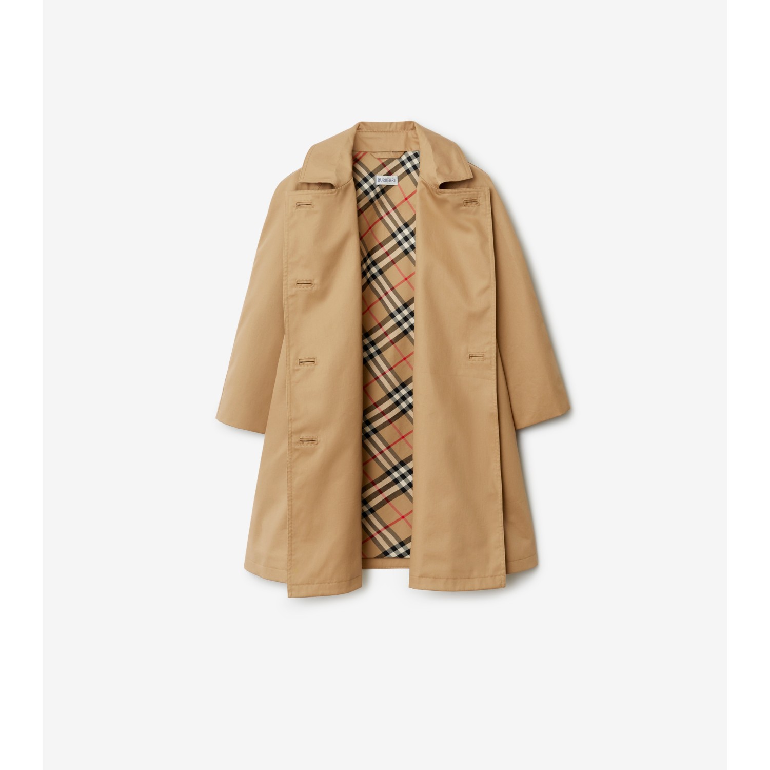 コットン トレンチコート (アーカイブベージュ) | Burberry®公式サイト