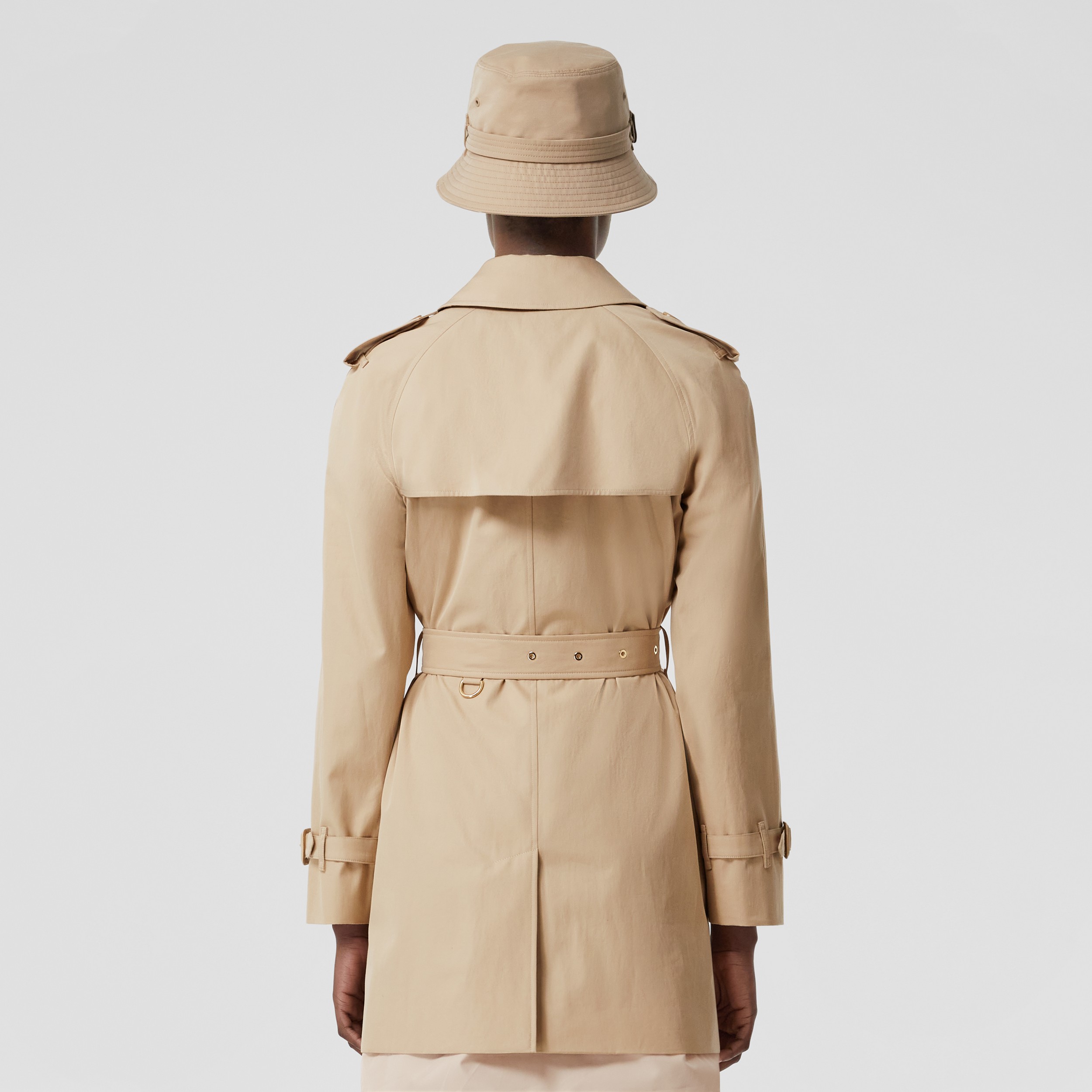 Trench coat Waterloo de gabardine tropical (Fulvo Suave) - Mulheres | Burberry® oficial - 3