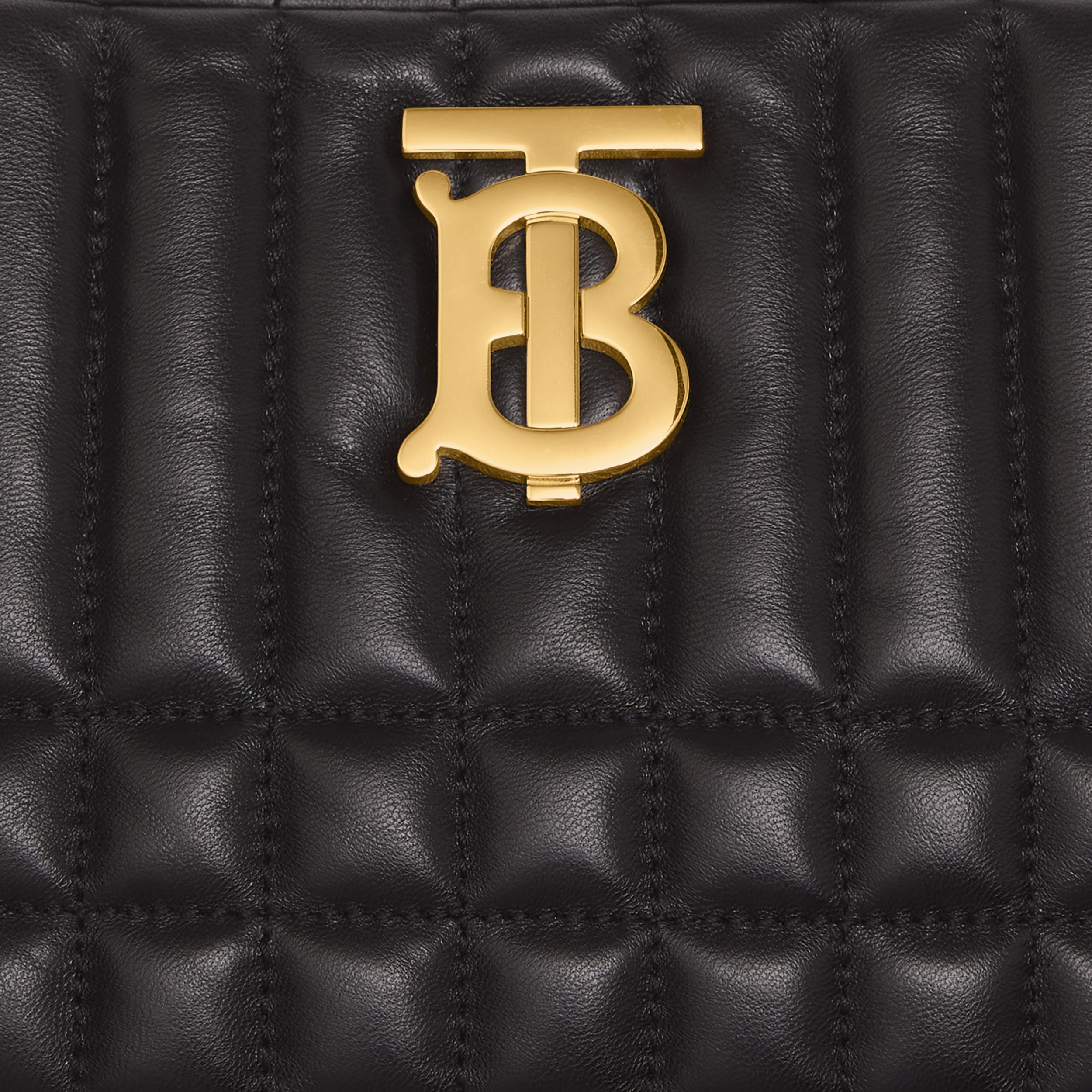 Quilted Leather Small Lola Camera Bag in Black - Women | Burberry® Official - 2