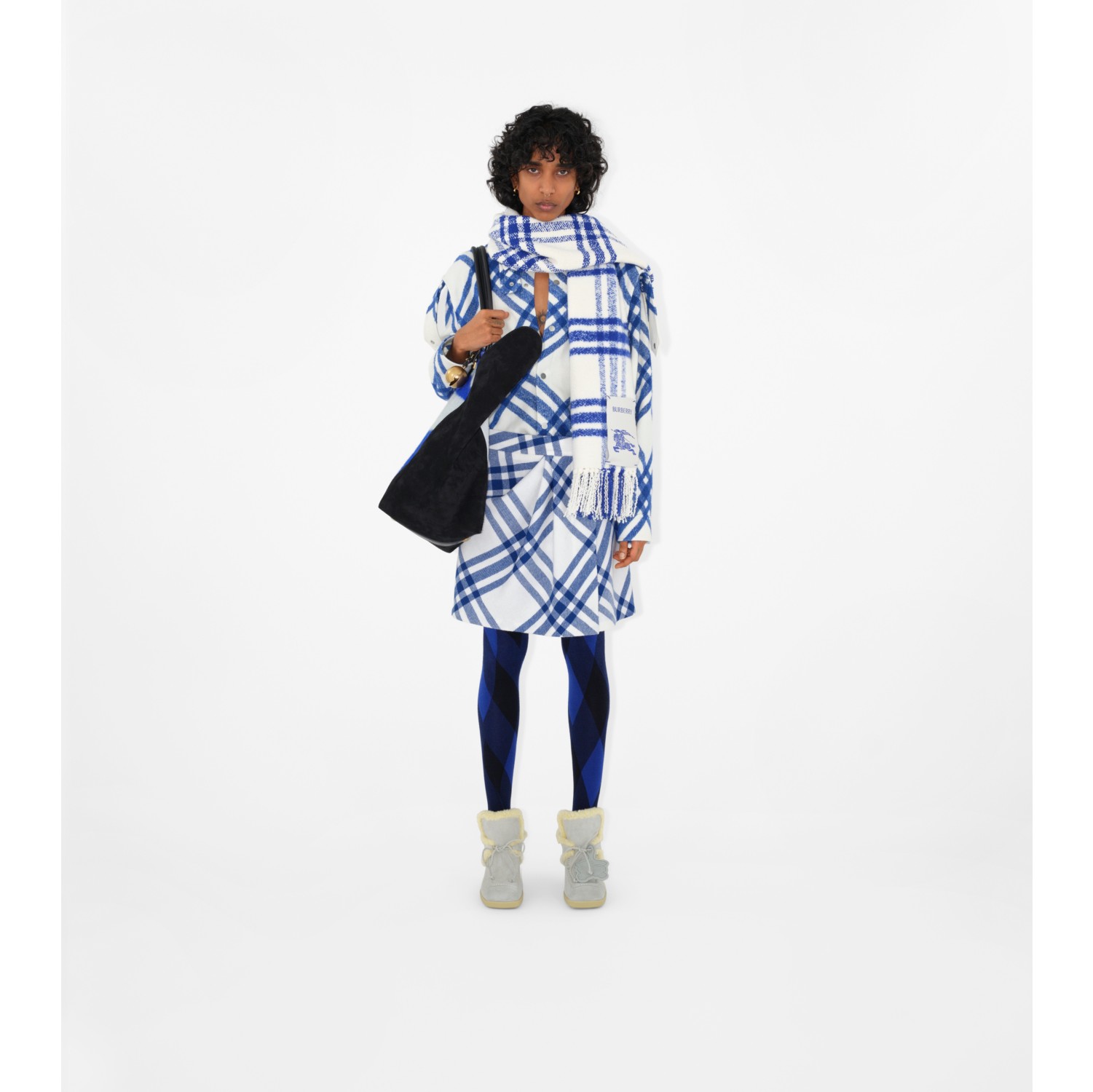 Burberry 2024 checkered skirt