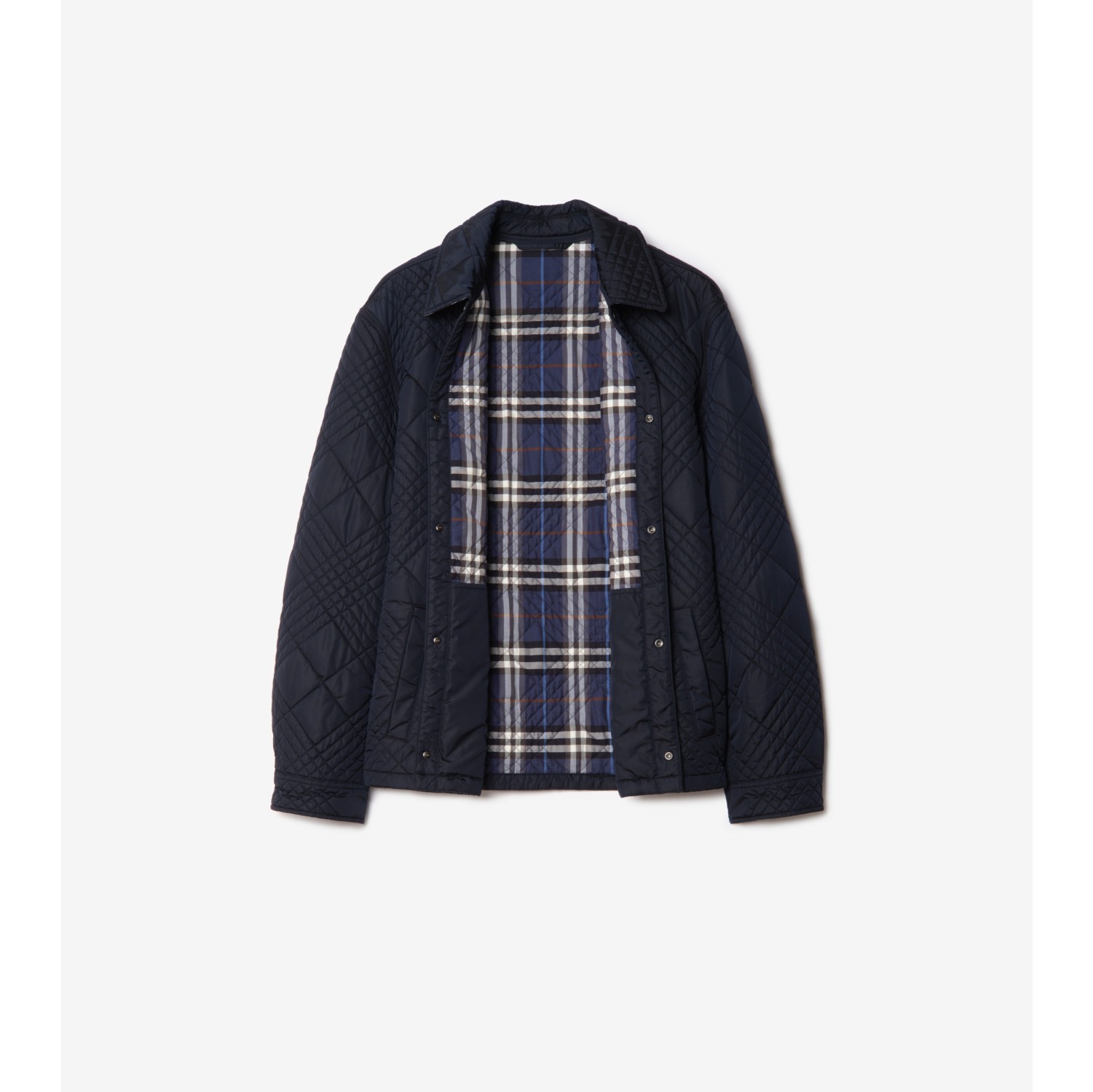 Jacke „Ramsey“ mit kleinem Karo-Nahtmuster