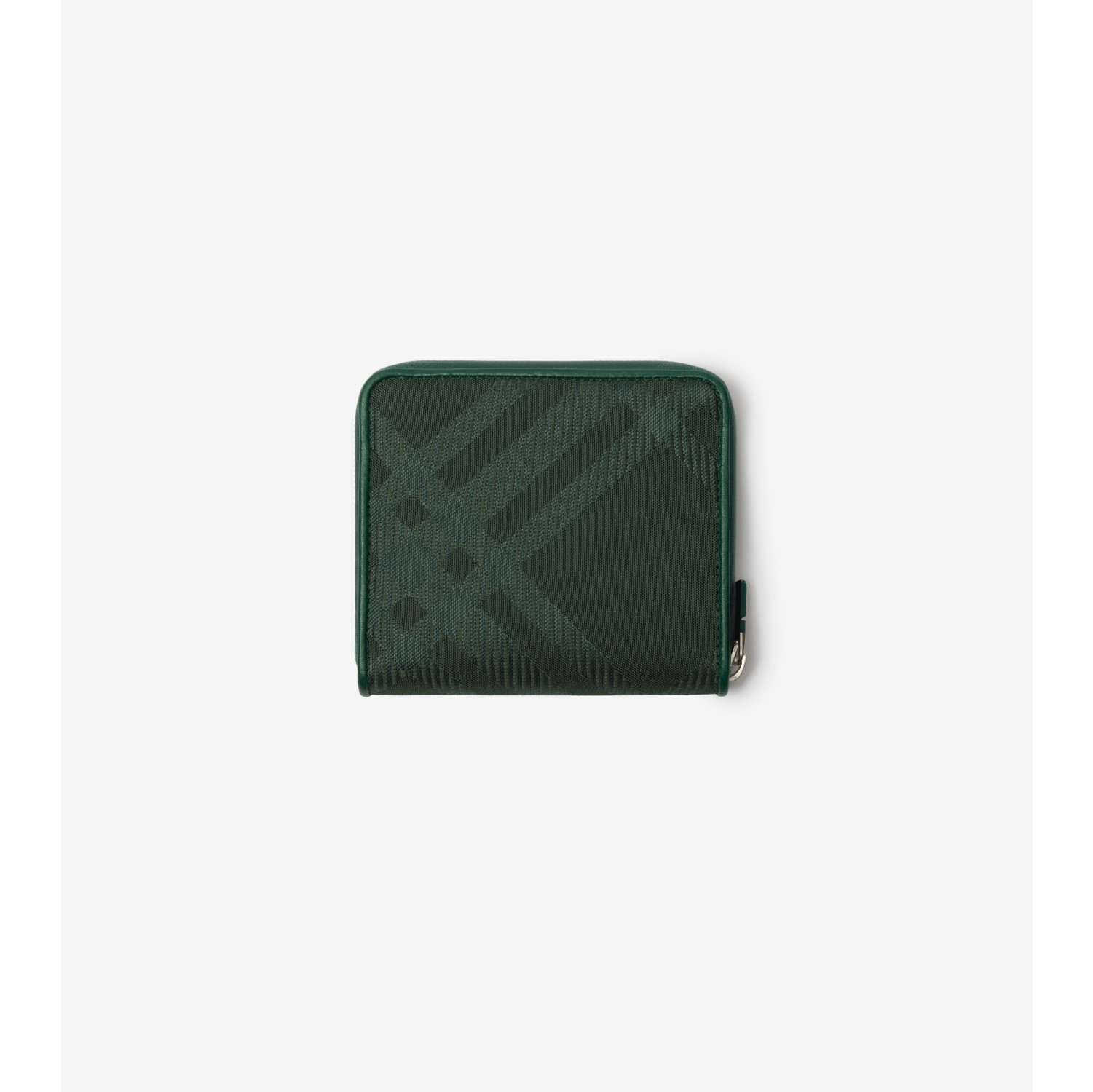 Medium Check Jacquard Zip Wallet