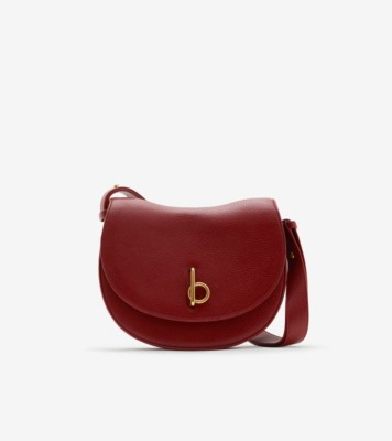 Medium Rocking Horse Bag in Ruby - Women | Burberry® Official