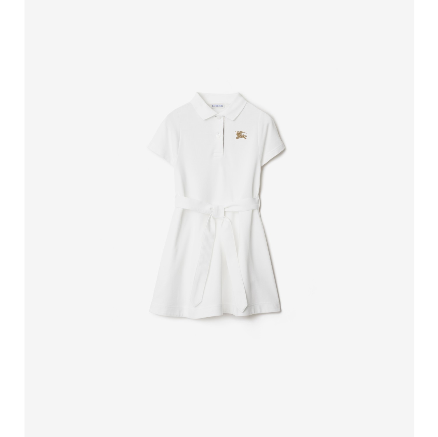 Cotton Polo Shirt Dress