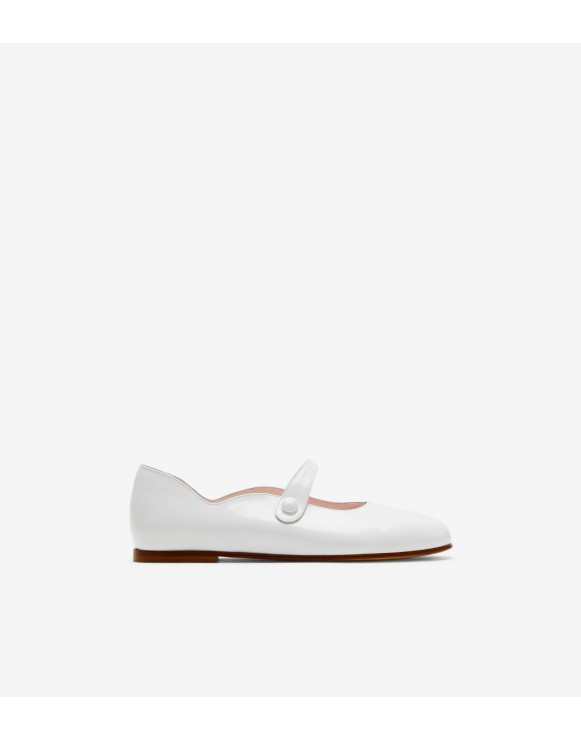 Babies plates en cuir