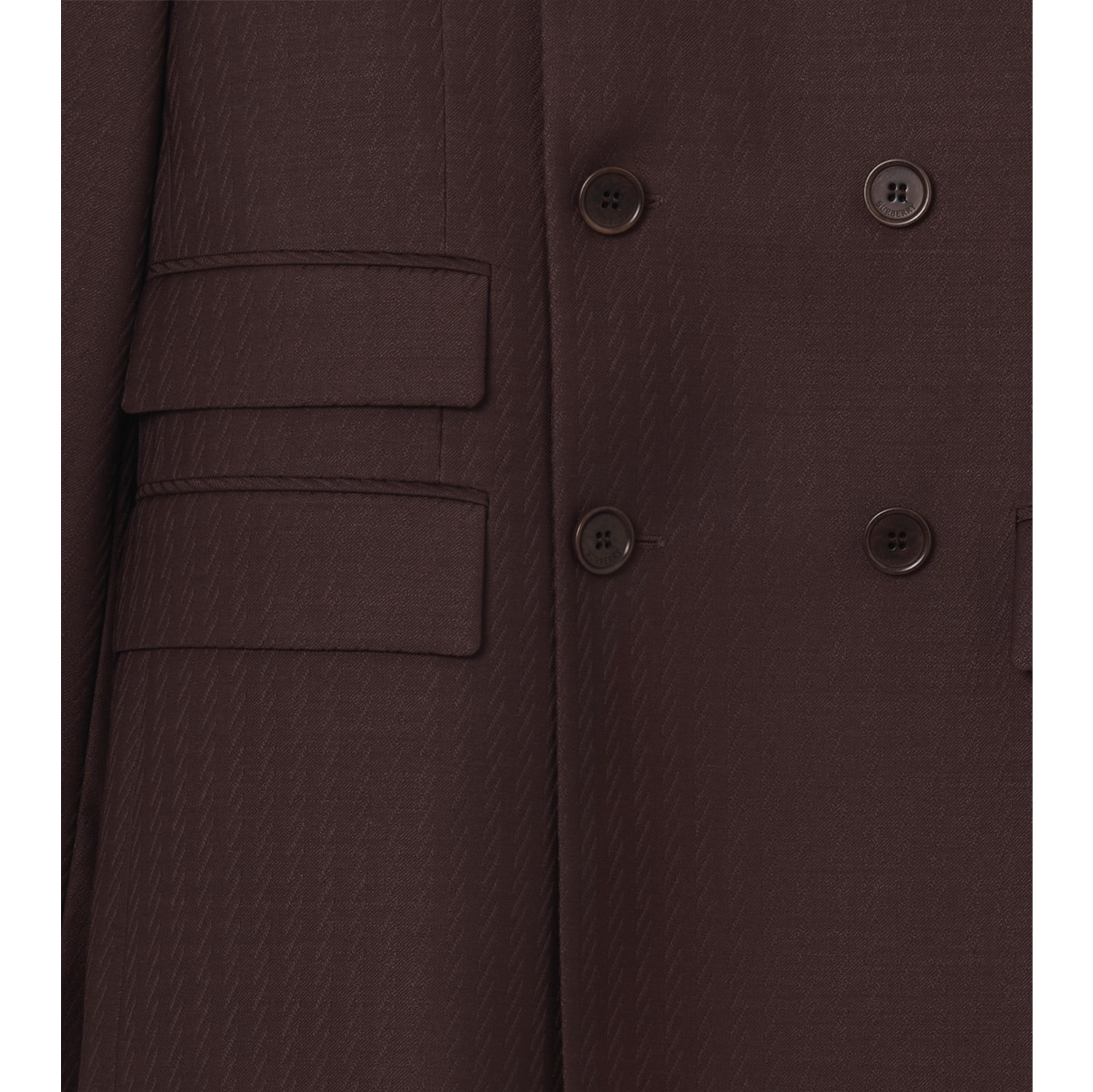 Striped Wool Mohair Tailored Jacket