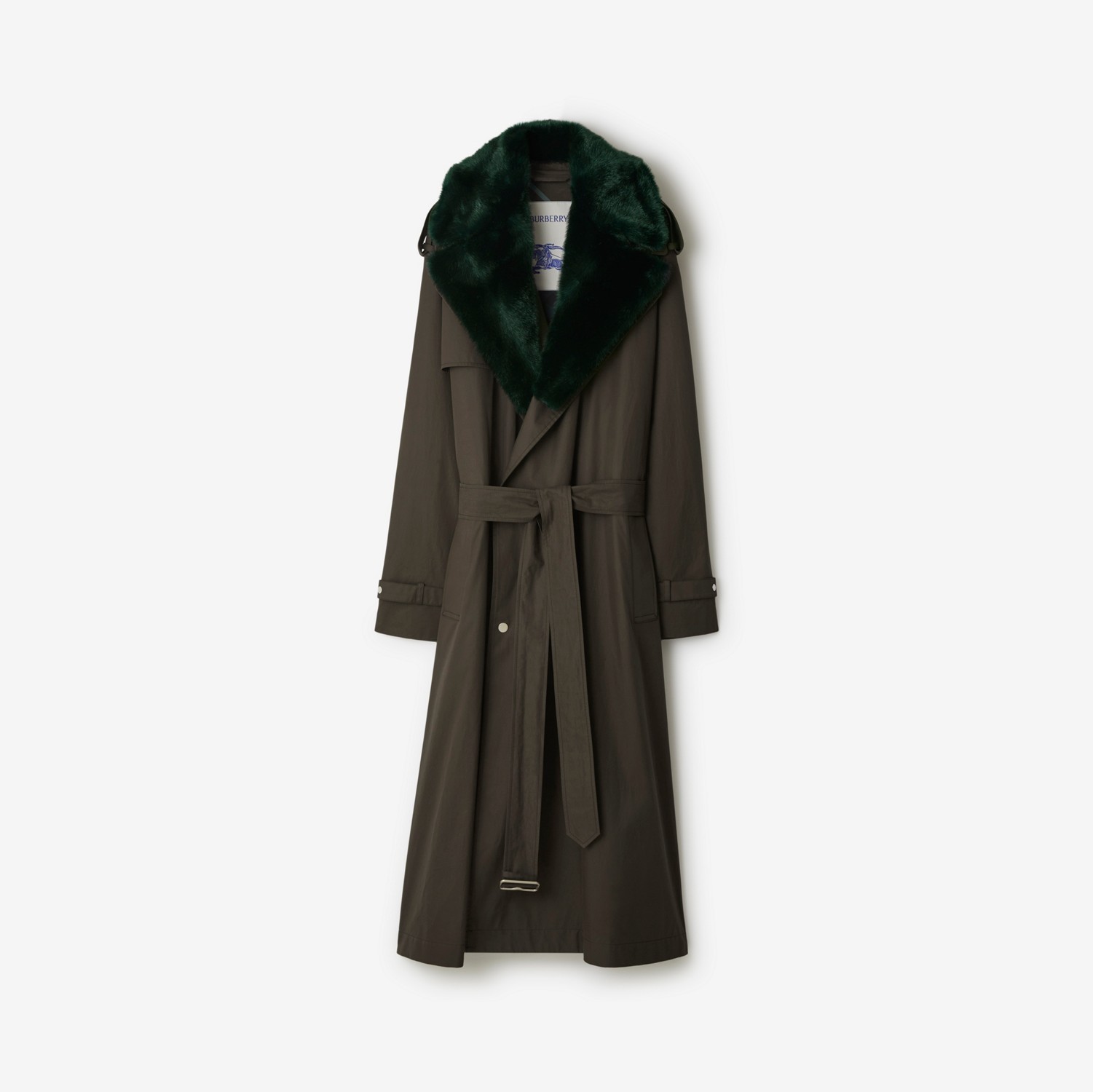 Kennington - Trench coat longo (Otter) - Mulheres | Burberry® oficial