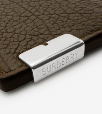 Tall B Cut Card Case In Military - Men | Burberry® Official