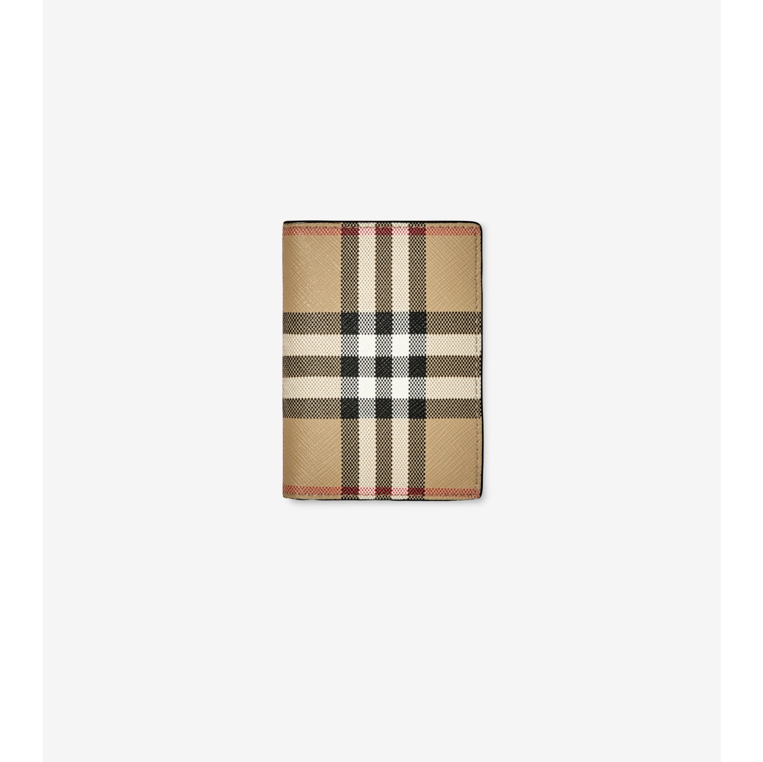 Check Folding Card Case