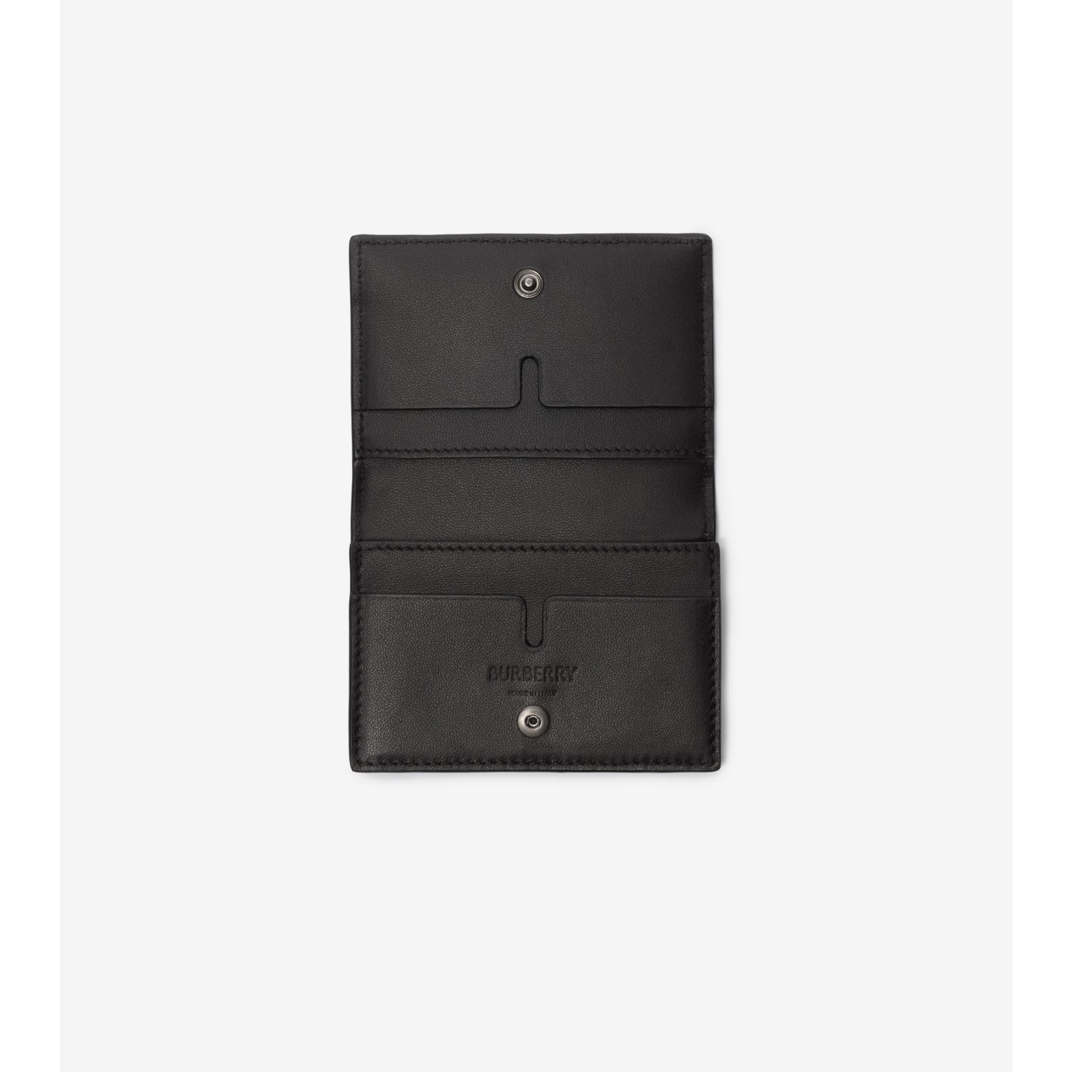 City Check Bifold Card Case