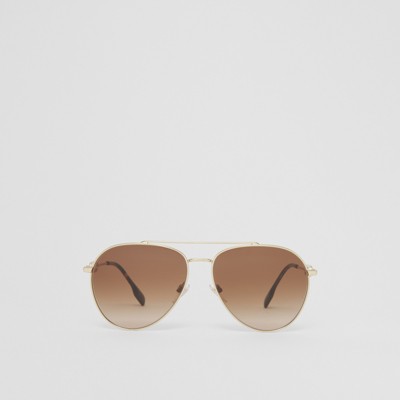 burberry women's pilot sunglasses