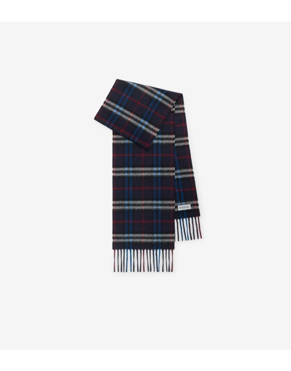 Check Cashmere Scarf