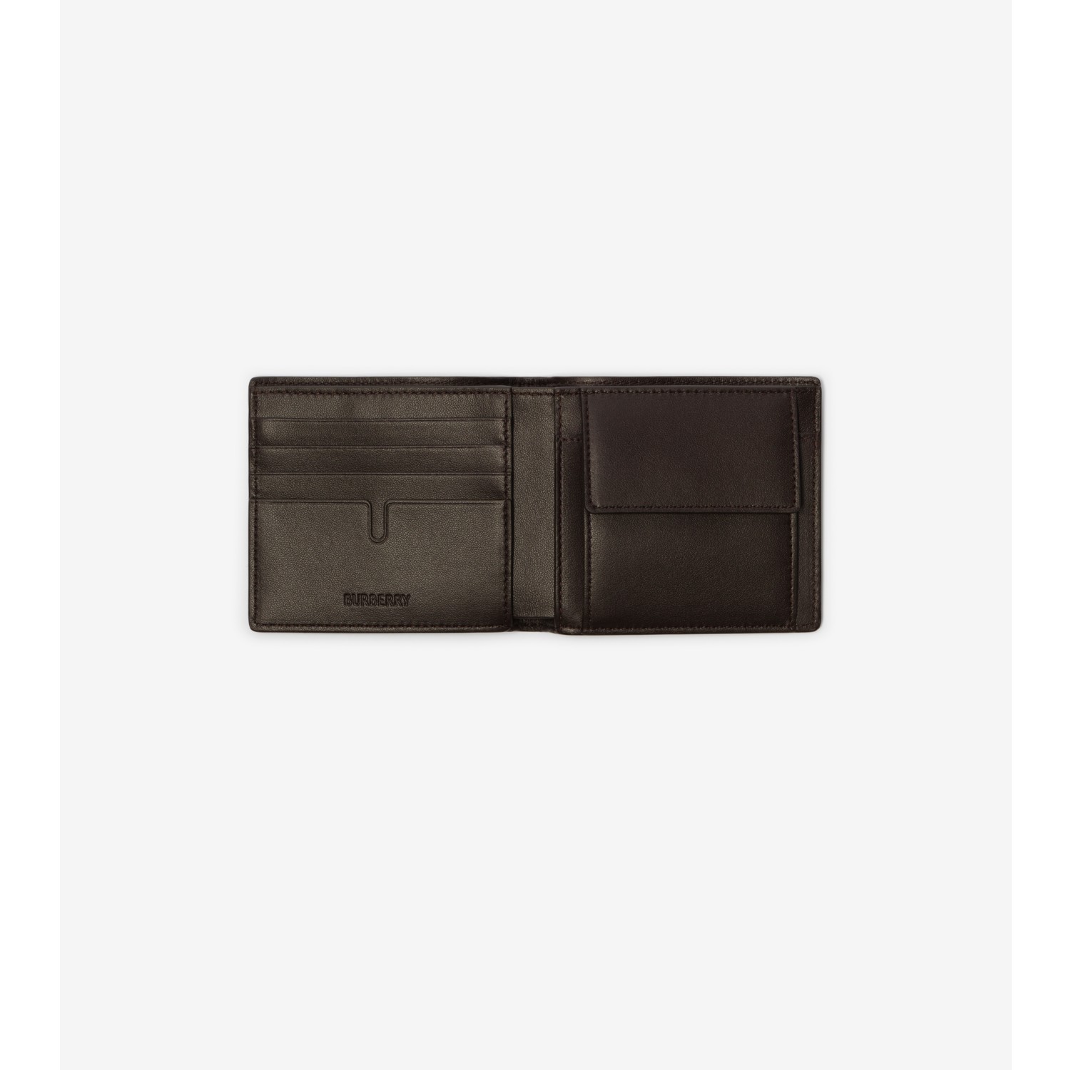 City Check Bifold Coin Wallet