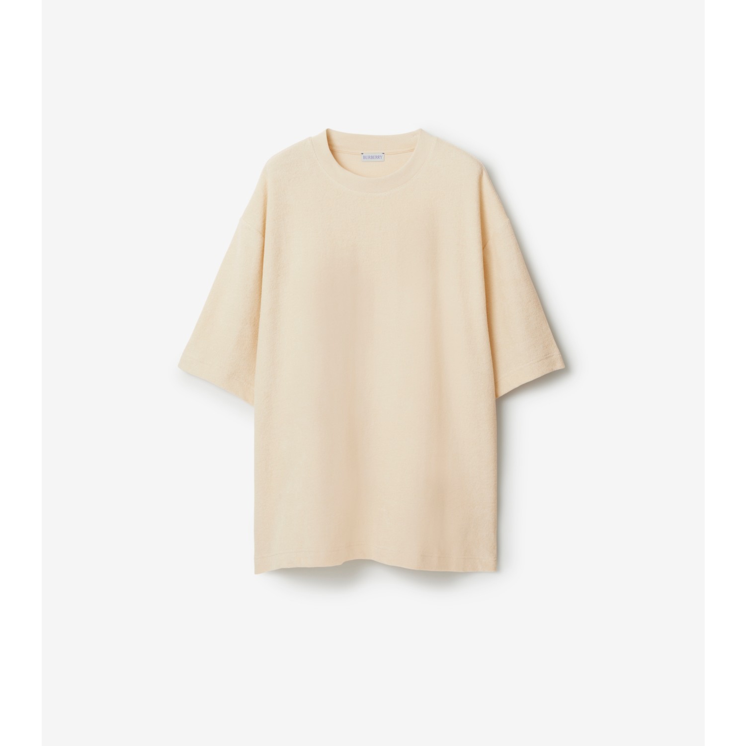 コットンタオル Tシャツ (キャラコ) - メンズ | Burberry®公式サイト