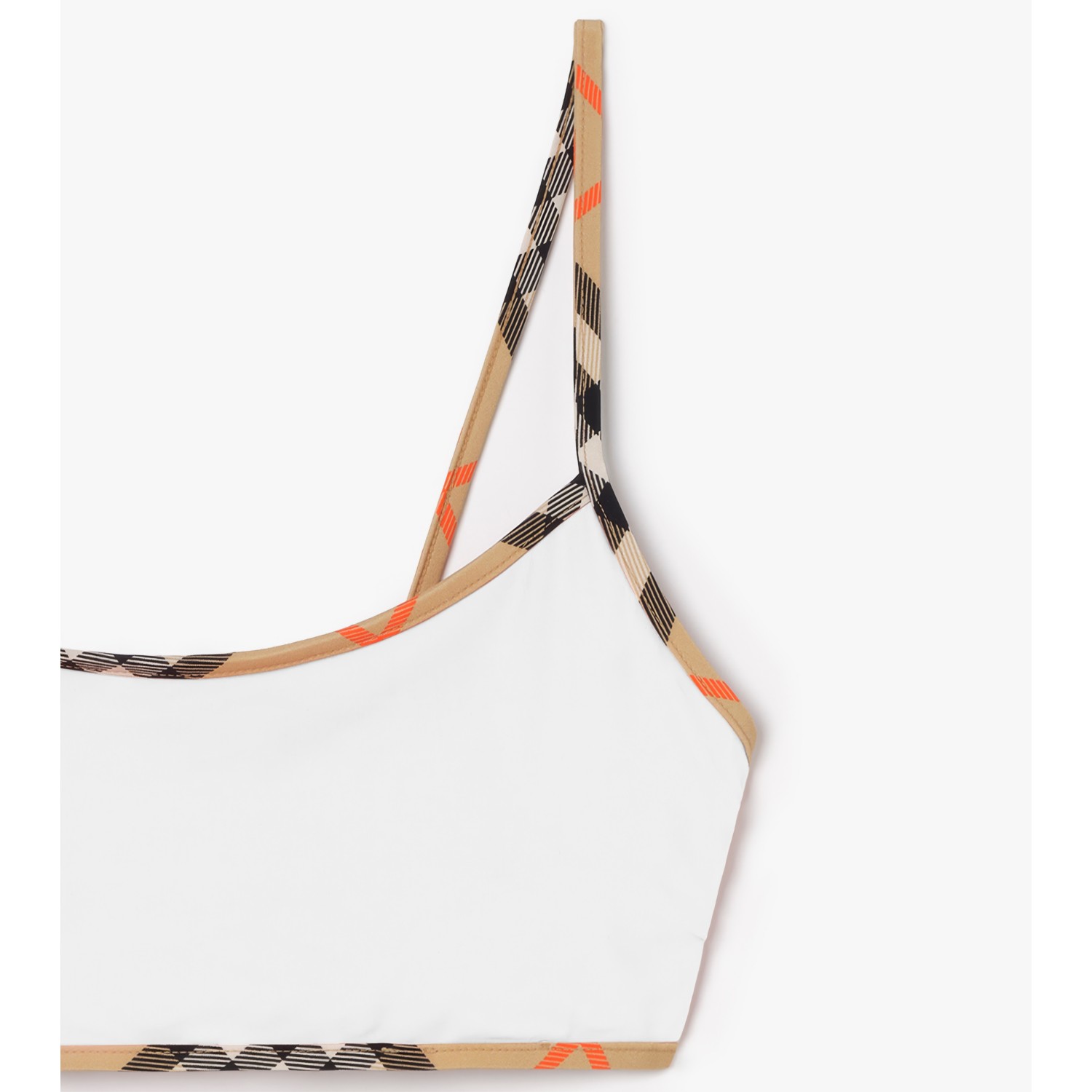 Check Trim Bikini Top - thumbnail 7