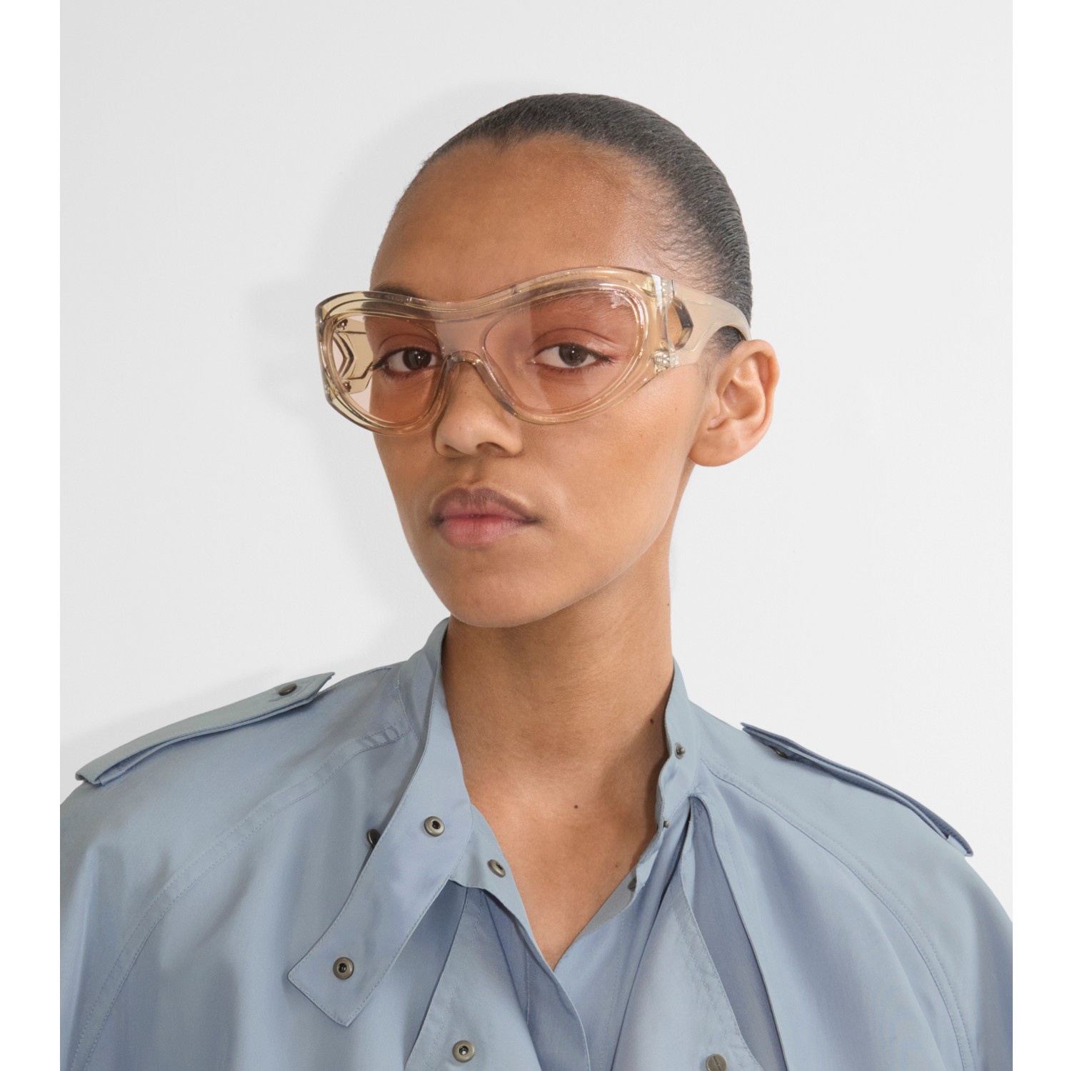 Shield Cutout Sunglasses​