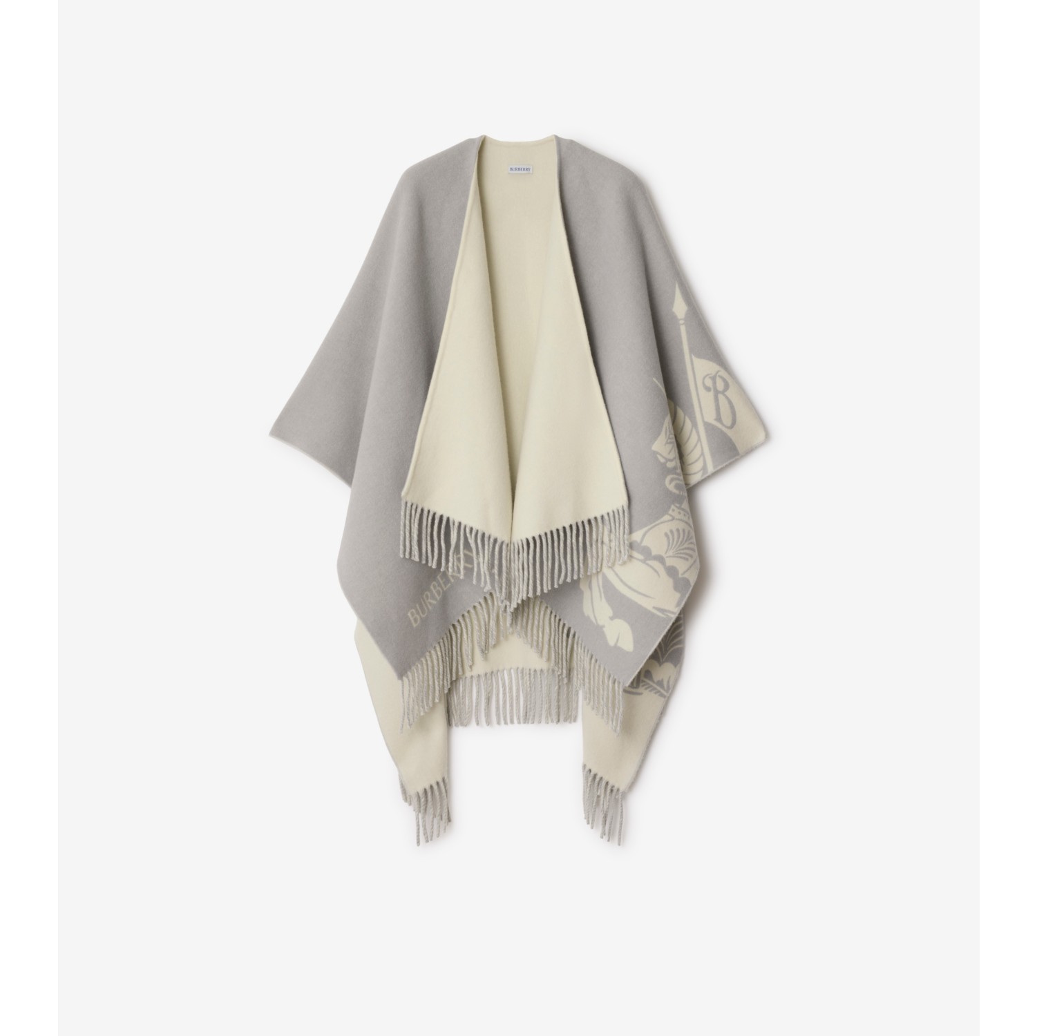 Cape en laine et cachemire EKD