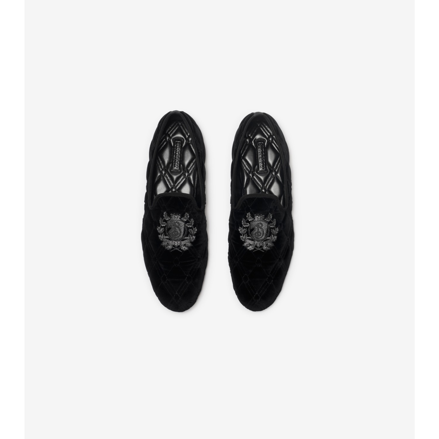 Quilted Velvet Estate Slippers