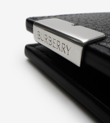 B Cut Bifold Coin Wallet In Black - Men, Leather | Burberry® Official